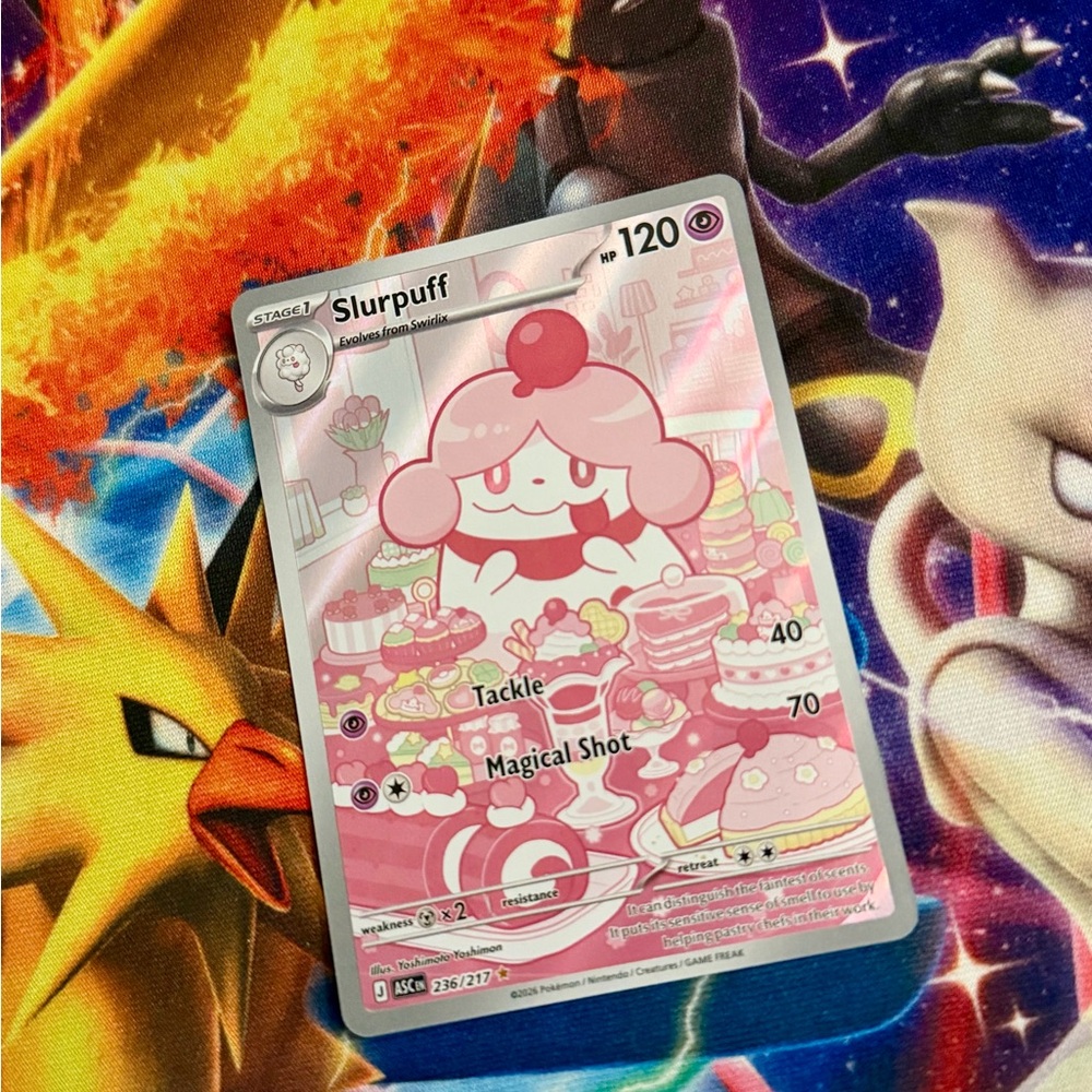 Pokemon Tcg Slurpuff 236/217 Ir Ascended Heroes